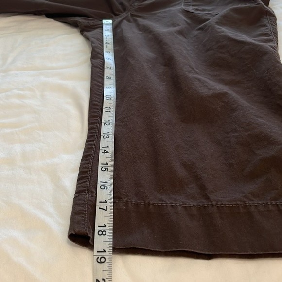 Dockers Capri Pants with Pockets, Mid Rise Curvy, Brown, 16 - Picture 8 of 10